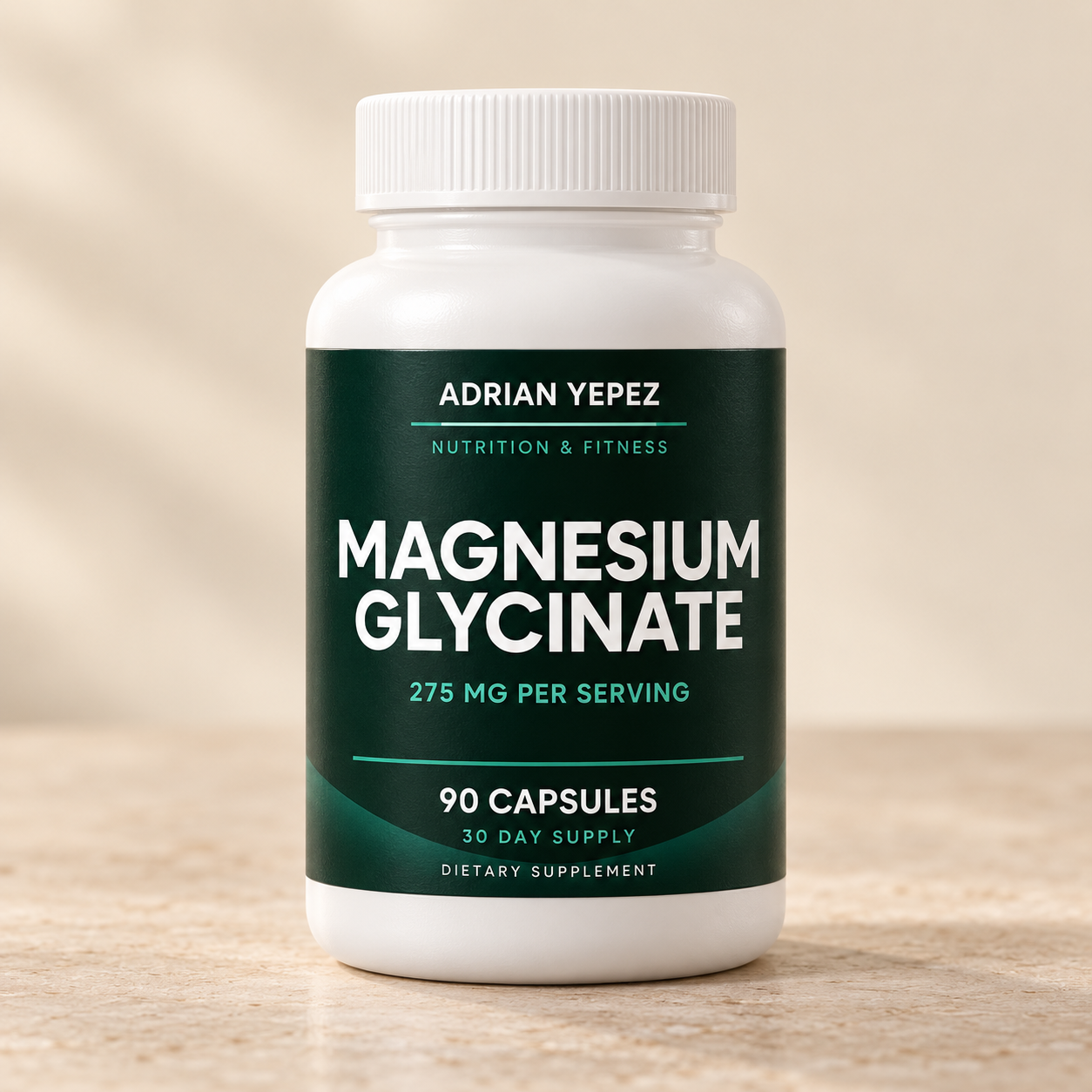 Magnesium Glycinate AYNF de 90 cápsulas